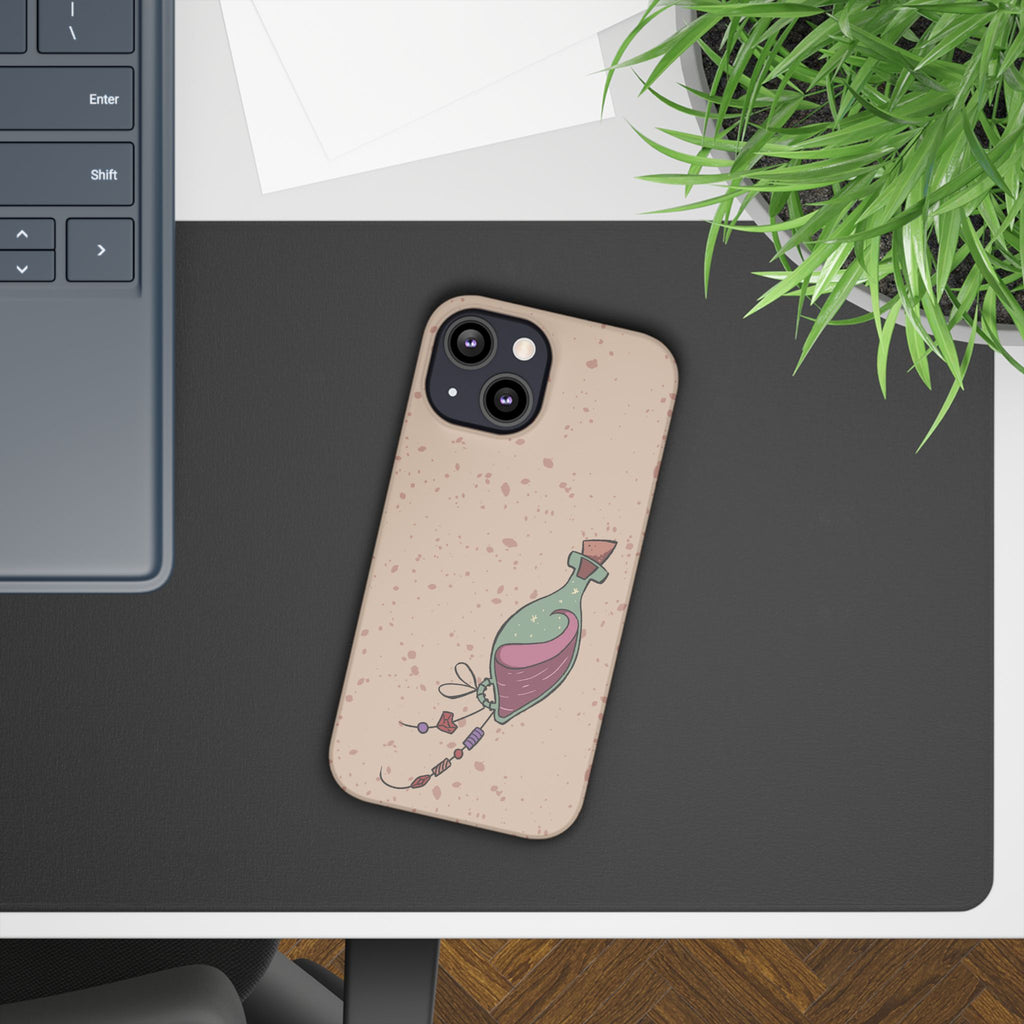 Love in a Bottle – Minimal Art iPhone Case