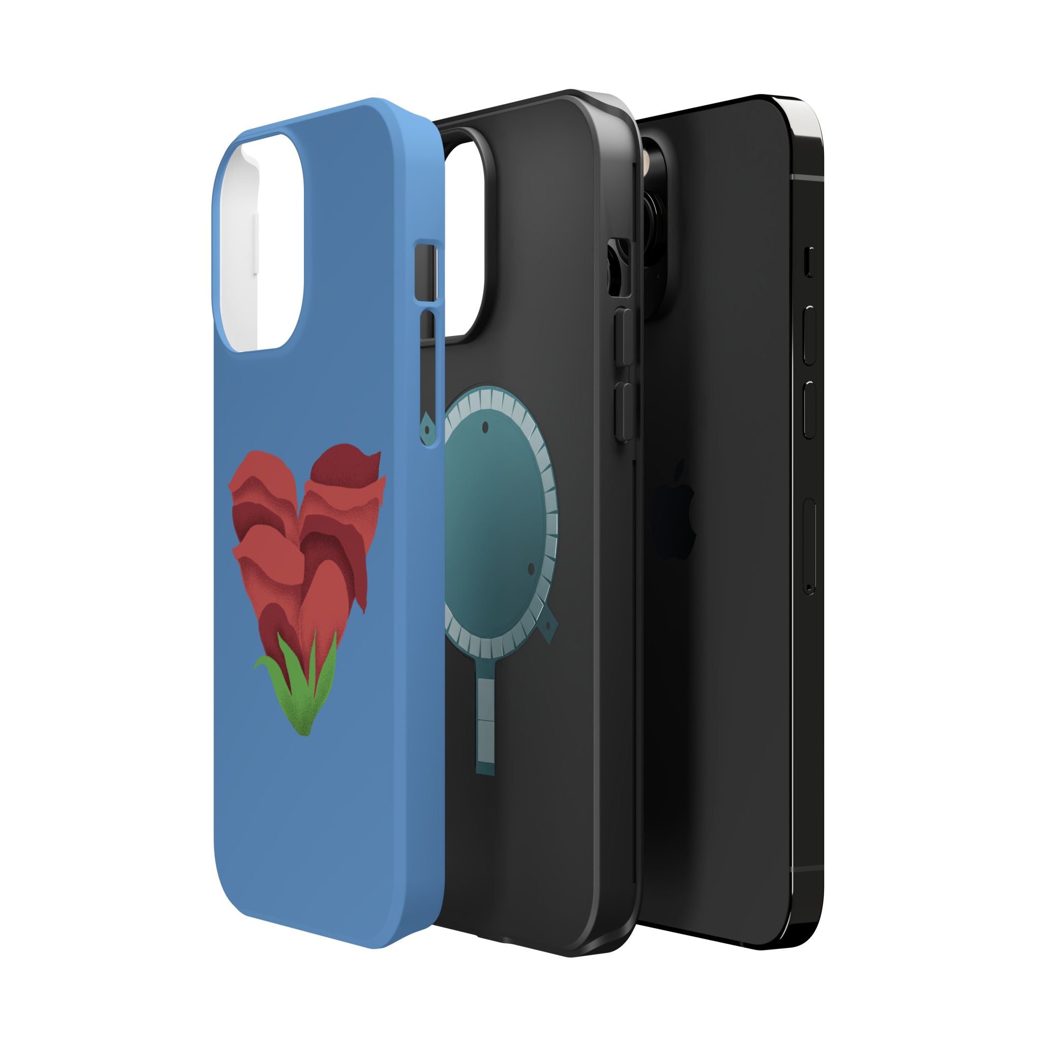 Heart in Bloom Phone Case