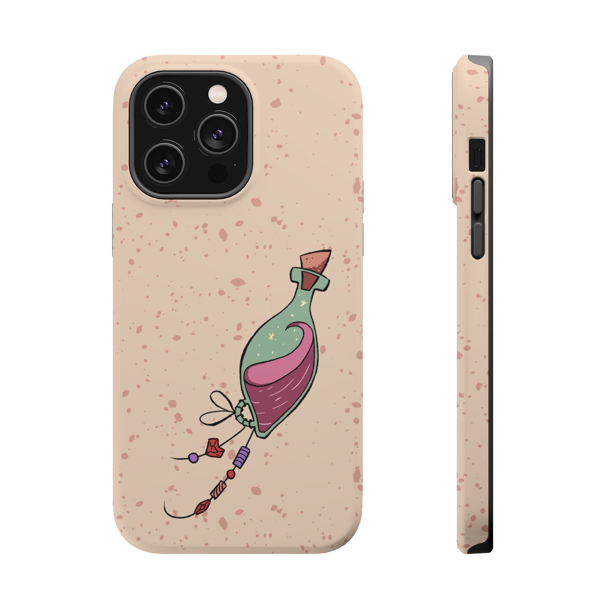 Love in a Bottle – Minimal Art iPhone Case
