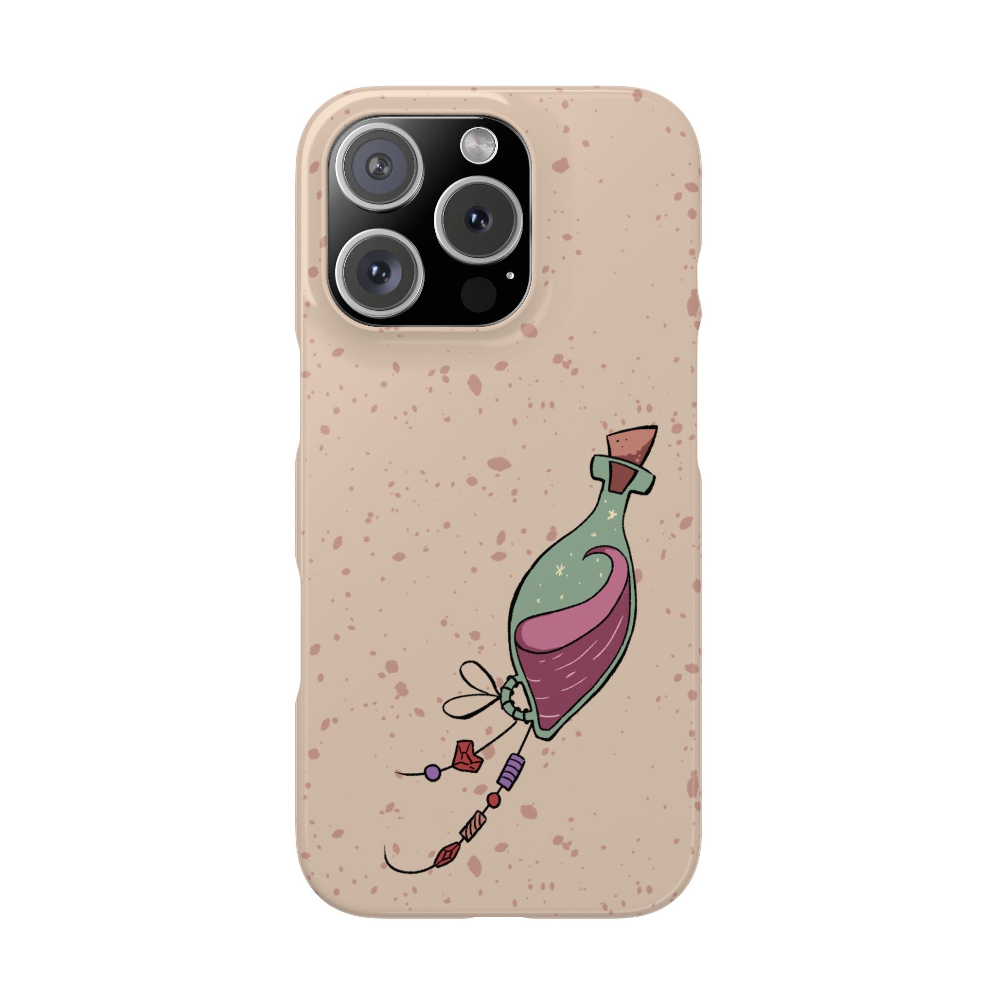 Love in a Bottle – Minimal Art iPhone Case