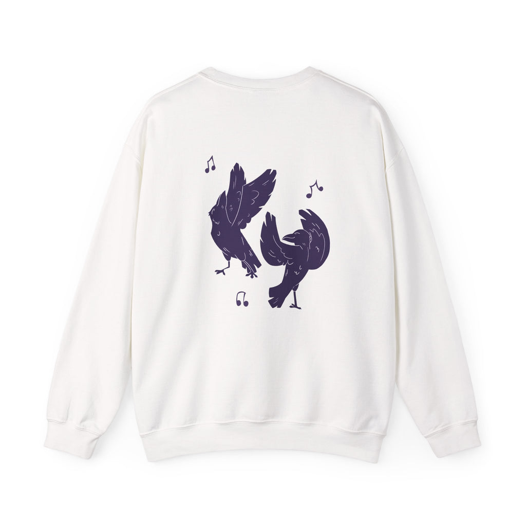 Musical Crows Artwork Sweatshirt