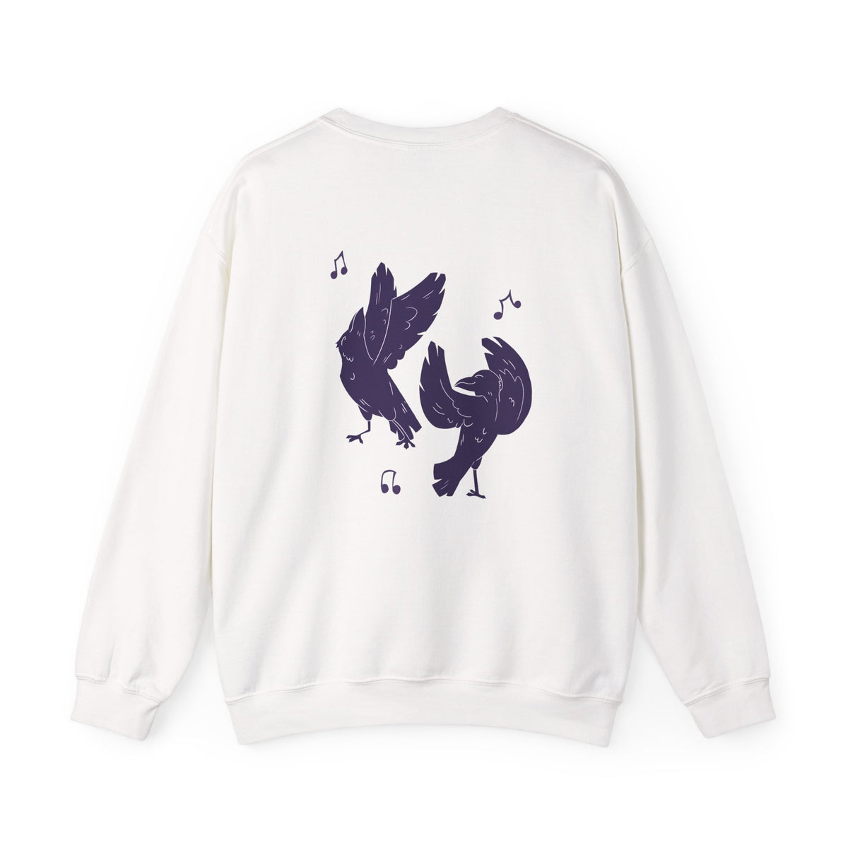 Musical Crows Artwork Sweatshirt