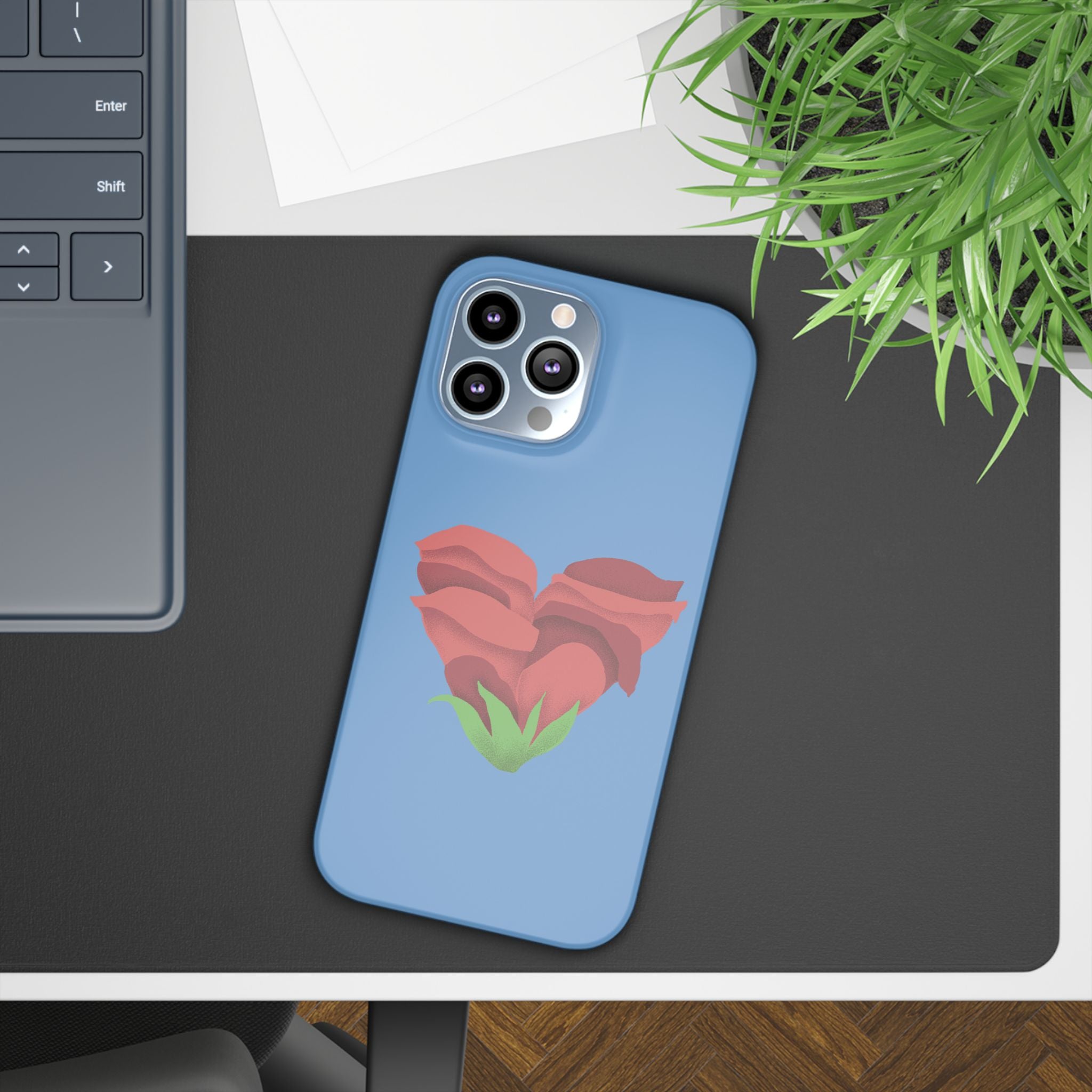 Heart in Bloom Phone Case