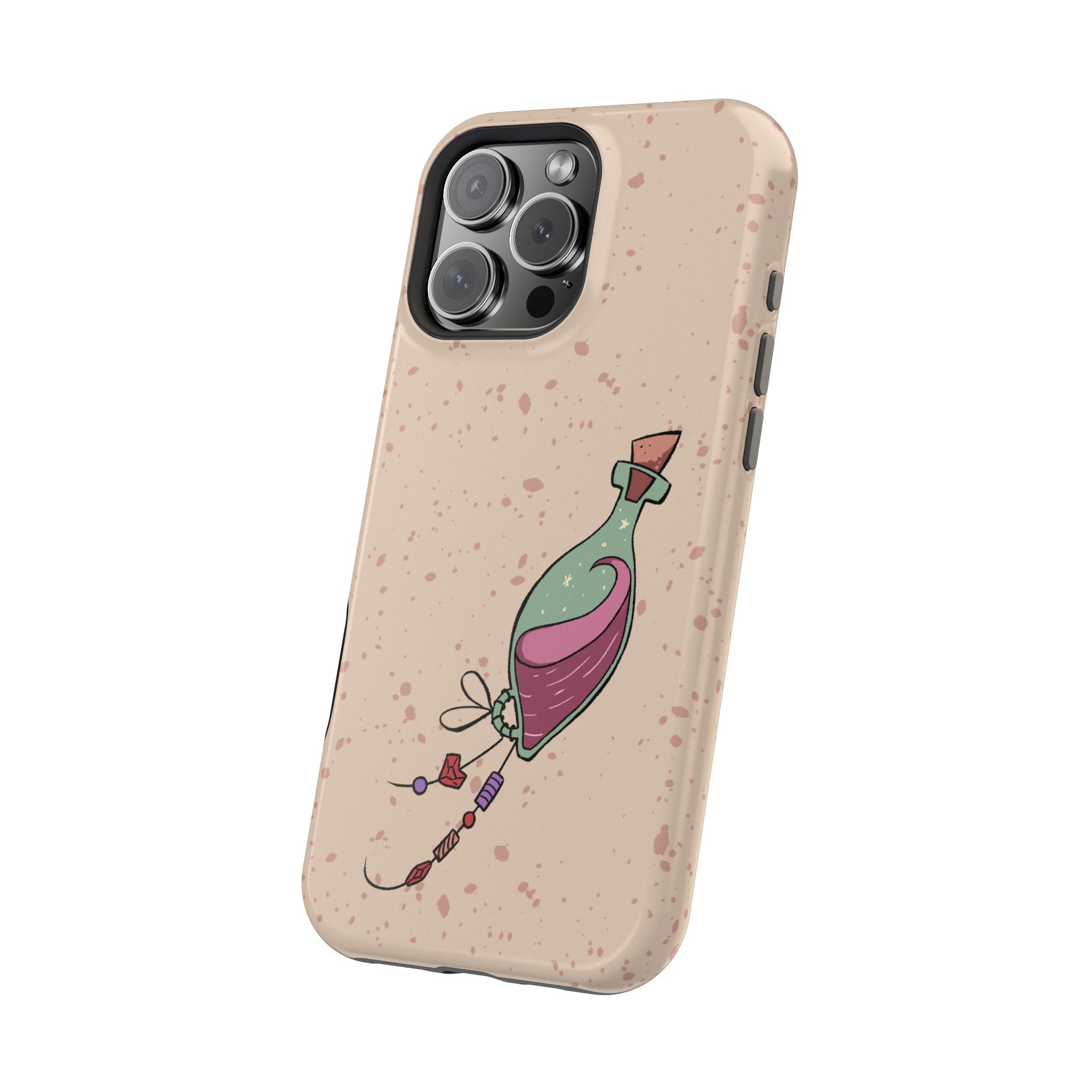 Love in a Bottle – Minimal Art iPhone Case