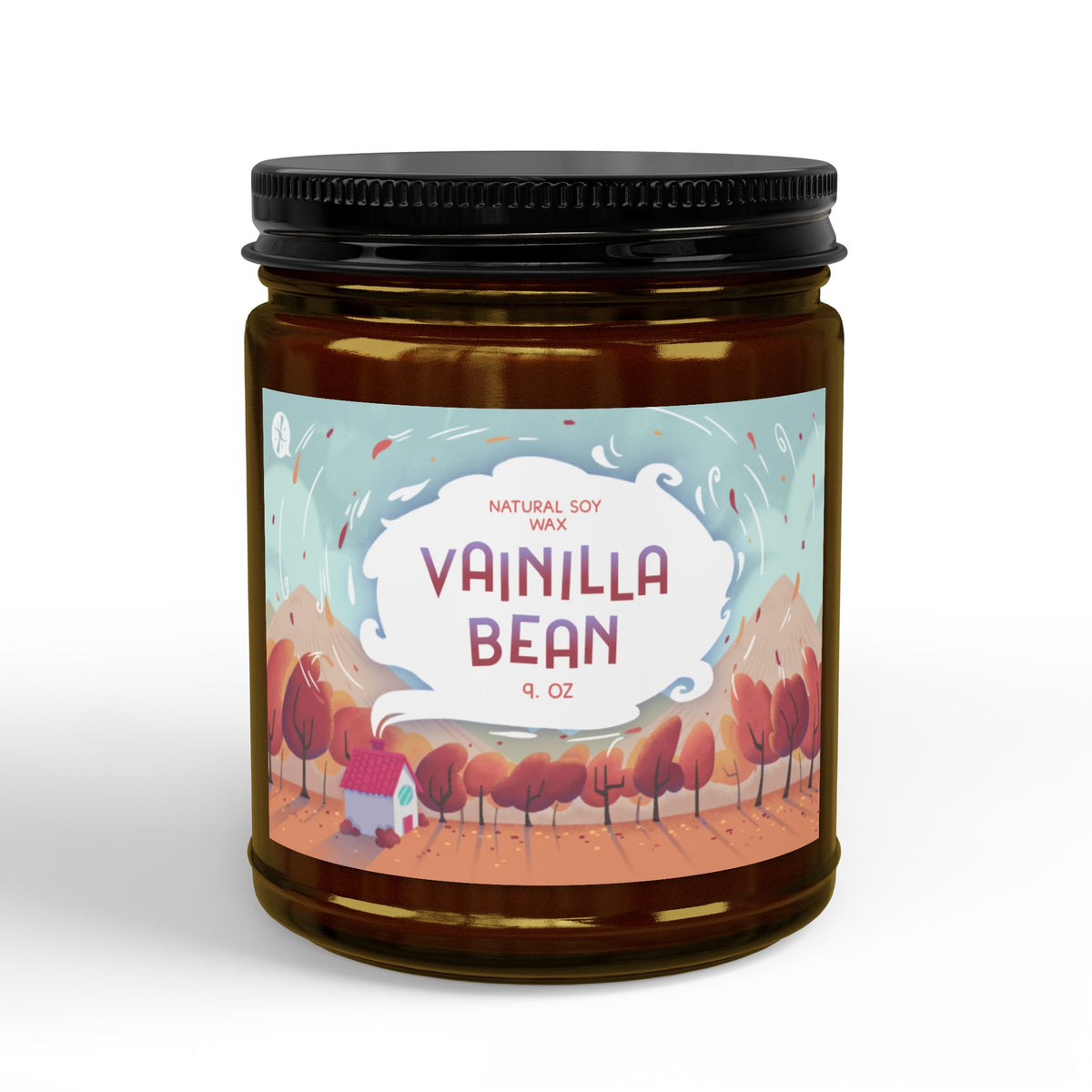 Autumn Glow Vanilla Bean Soy Candle
