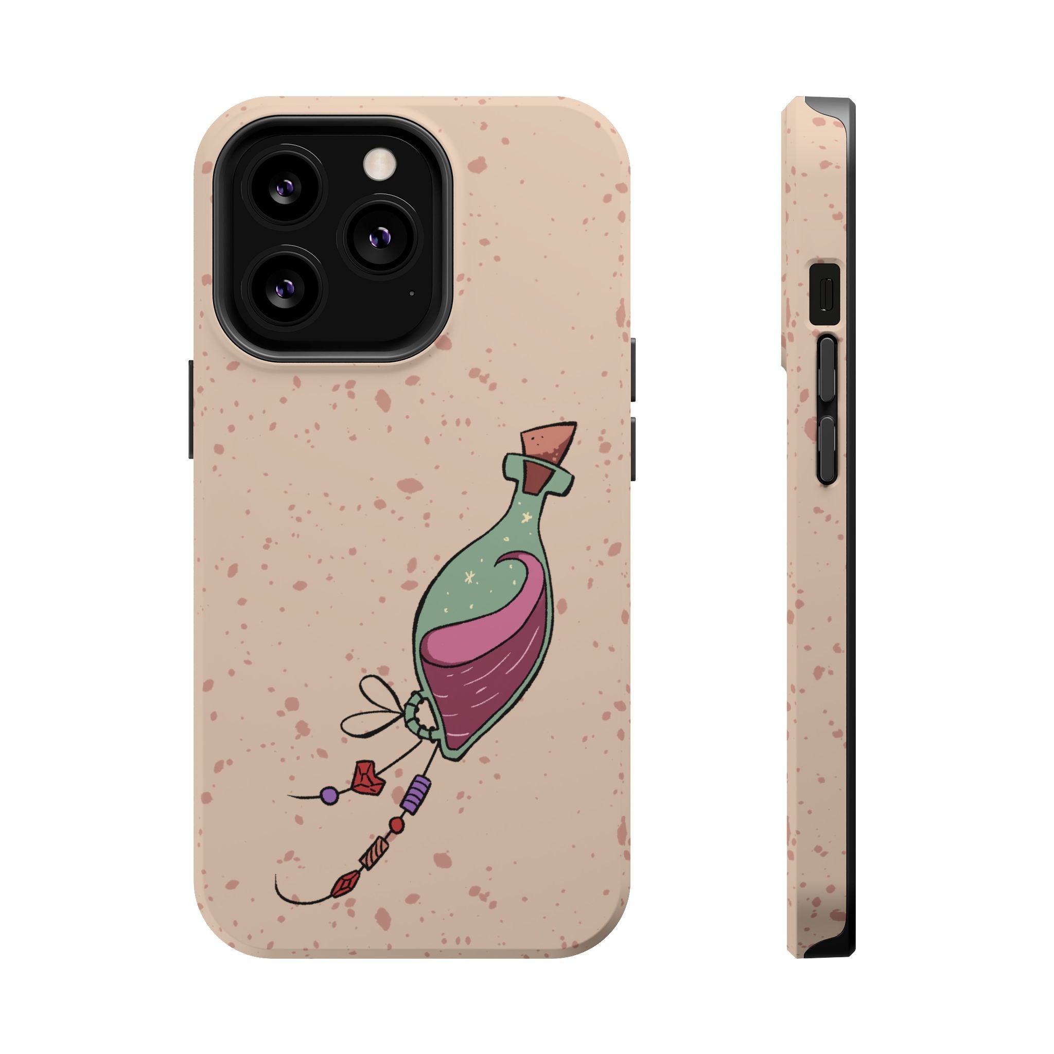Love in a Bottle – Minimal Art iPhone Case