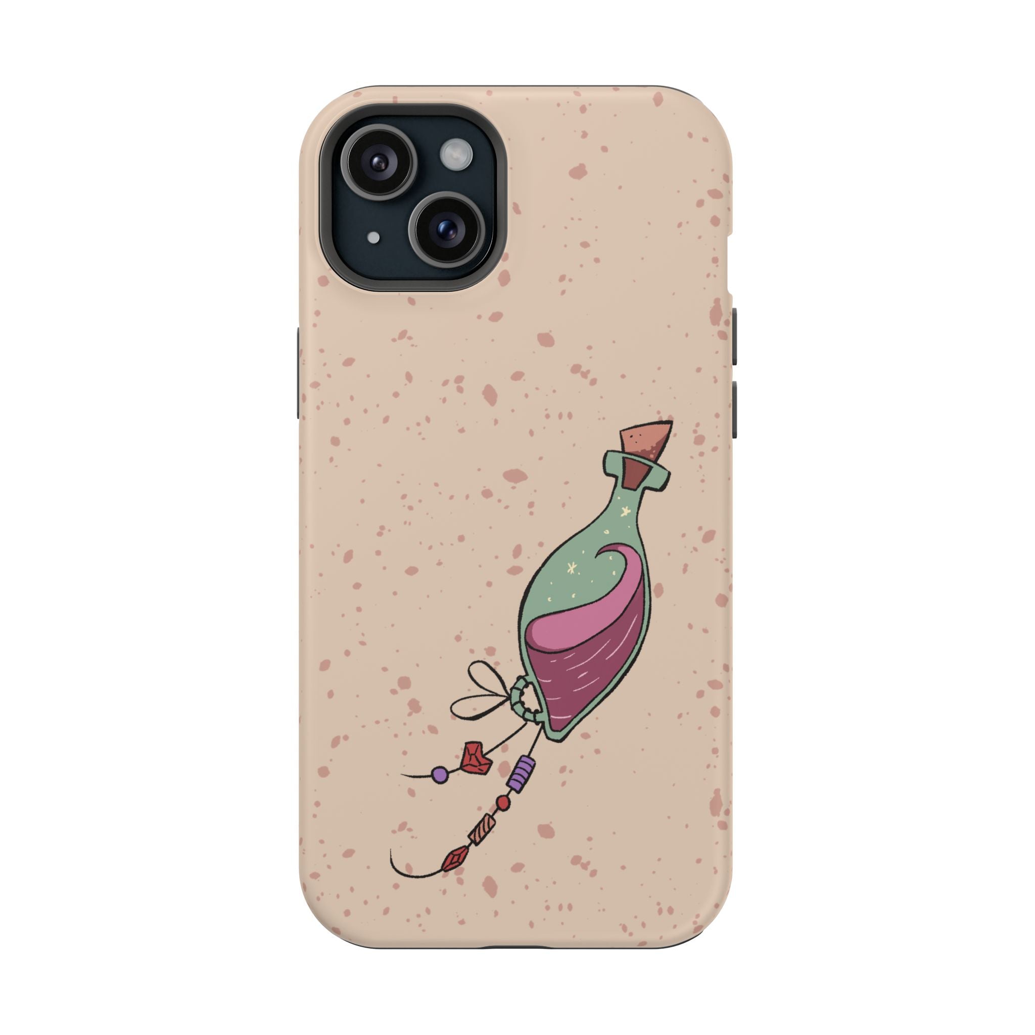 Love in a Bottle – Minimal Art iPhone Case