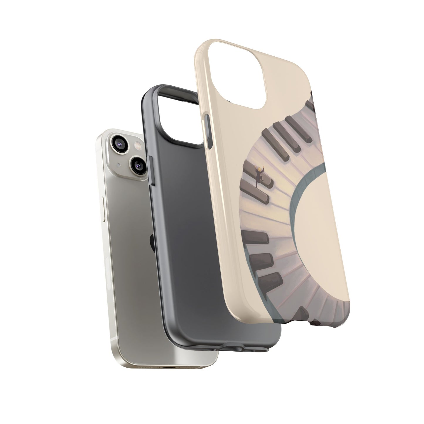 Phone Cases - Piano Staircase Design