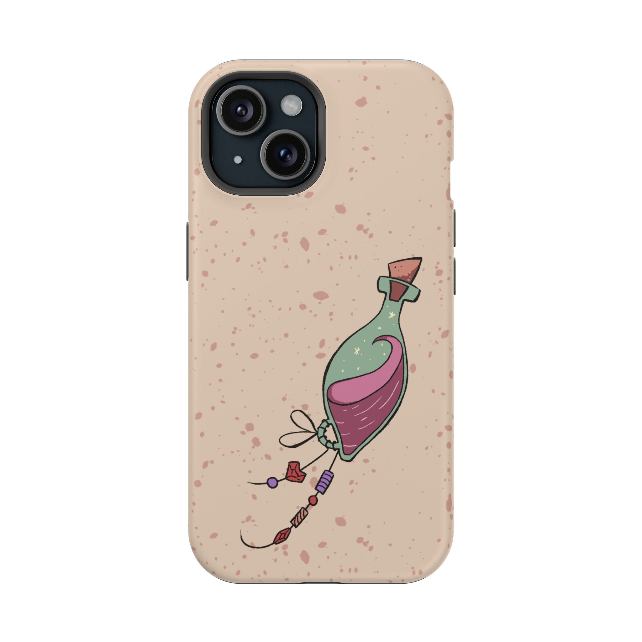 Love in a Bottle – Minimal Art iPhone Case