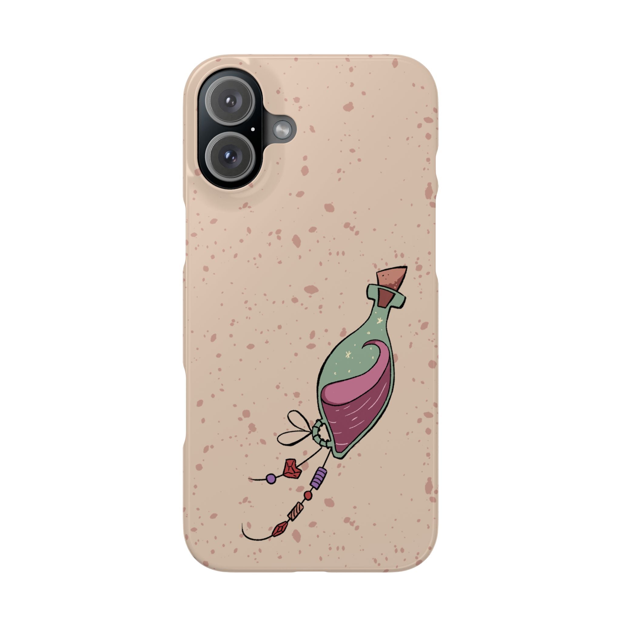 Love in a Bottle – Minimal Art iPhone Case