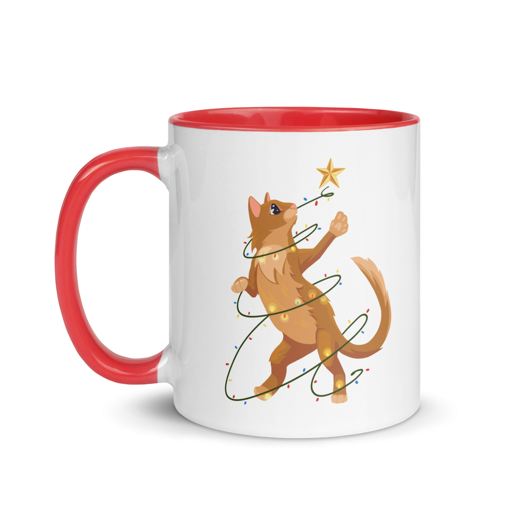 Catmas Tree Christmas Mug - Quazar Goodies
